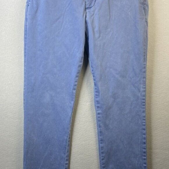 Tommy Bahama‎ Pants Mens 32x32 Blue Cotton Tencel Chinos Stretch Rn86549 Khakis - Picture 1 of 13